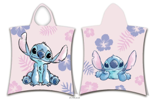 Pončo Lilo and Stitch Pink 50/115